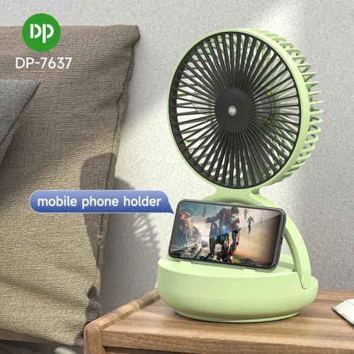 Compact Foldable Rechargeable Rotating Desk Fan - ventylate